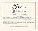 Aromatherapy Shower Steamers-Variety 12 Pack