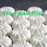 Lemongrass Spearmint Eucalyptus Aromatherapy Shower Steamers-Assorted Shapes -12 Count